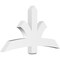 Ekena Millwork Davenport Architectural Grade PVC Gable Bracket, 60"W x 32 1/2"H x 4"D x 6"F, 13/12 Pitch GBP060X33X0406DAV00 - alternate 1